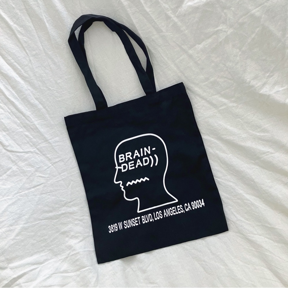 Brain Dead Studios • Canvas Tote Bag in Black